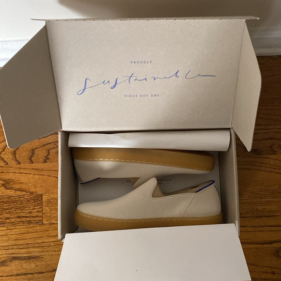 Rothy's Almond Loafer Vanilla Bean Women’s Size 7.5 - Picture 4 of 4